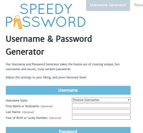 funny random password generator