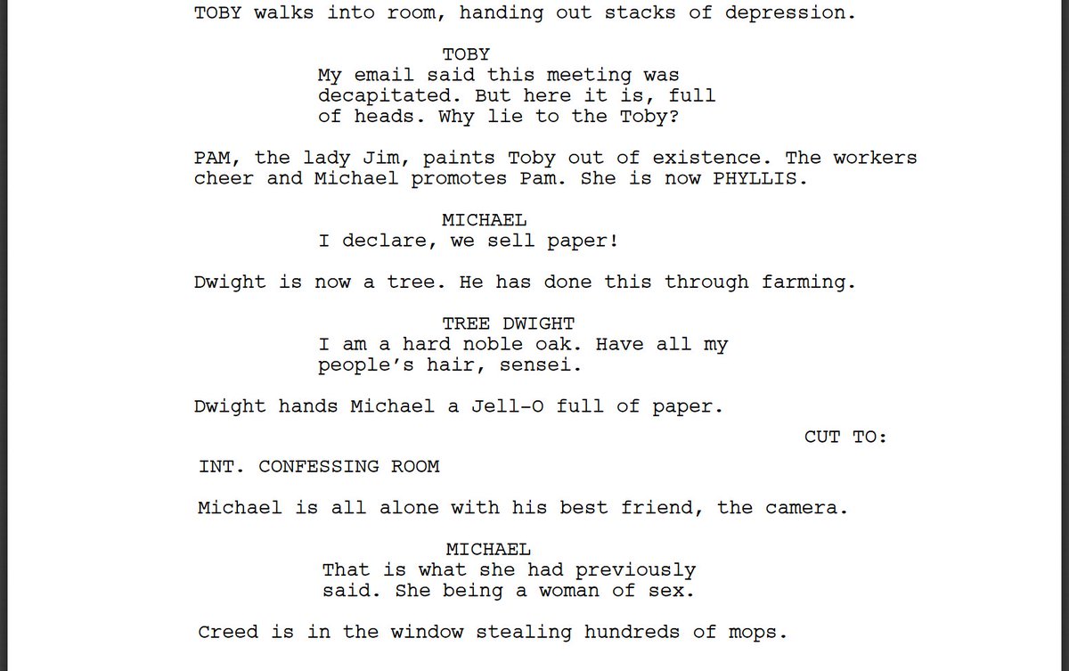 the office episode 1 script